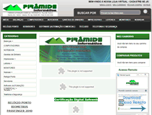 Tablet Screenshot of piramideinformatica.net